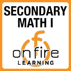 Accredited Secondary Math I - Semester 1